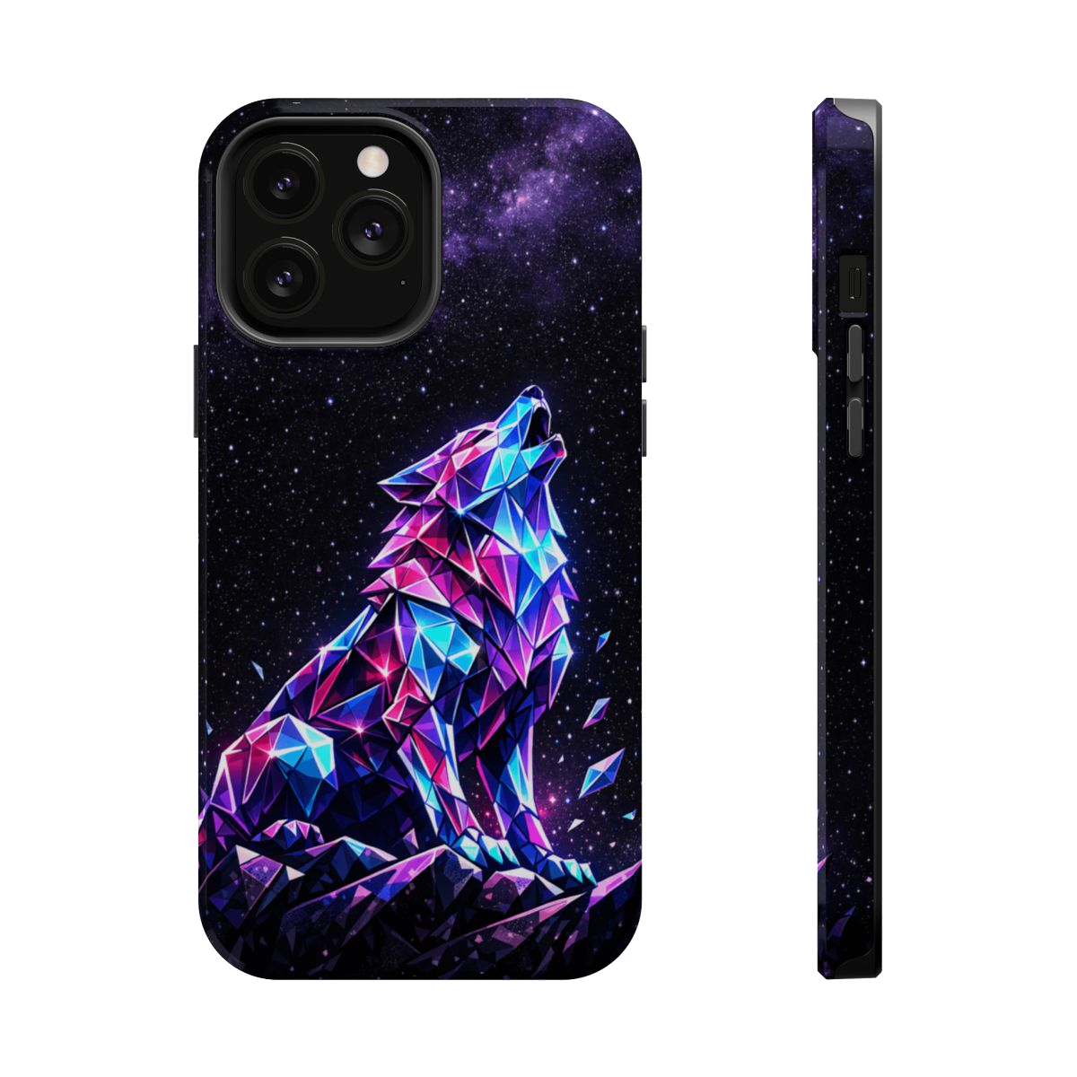 Neon Wolf Artistry Magnetic Phone Case - iPhone 13 Pro Max