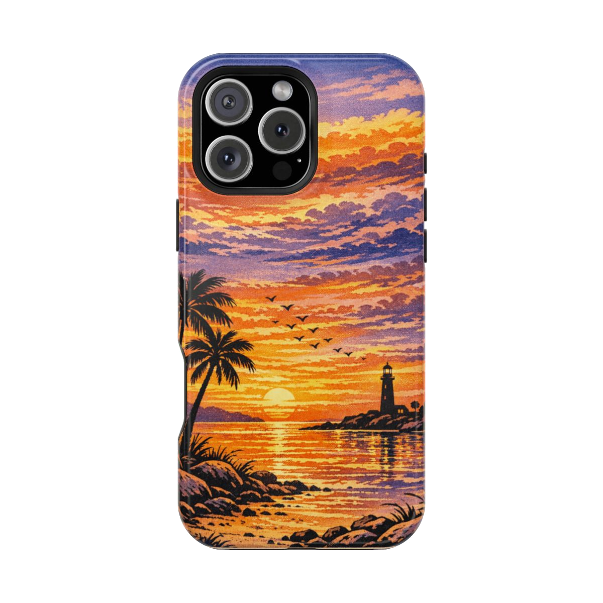 Coastal Dreamscape Print Magnetic Phone Case - iPhone 16 Pro Max