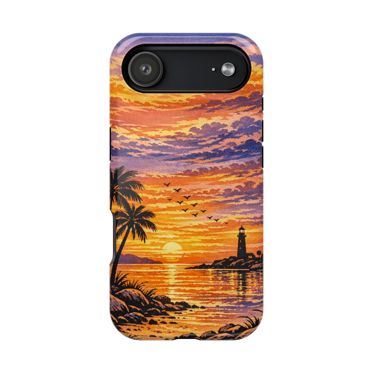 Coastal Dreamscape Print Magnetic Phone Case - iPhone 17 Air