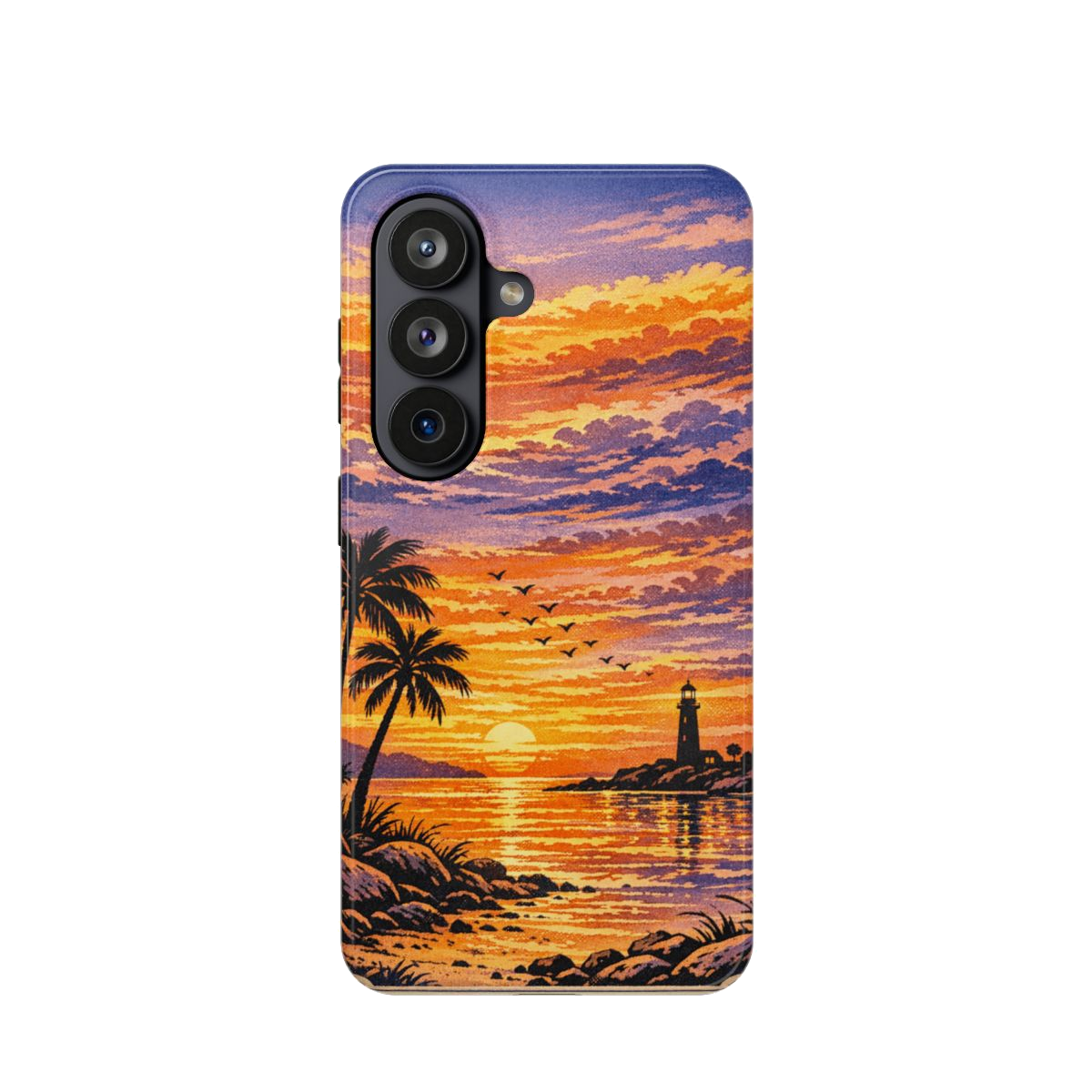 Coastal Dreamscape Print Magnetic Phone Case - Samsung Galaxy S26