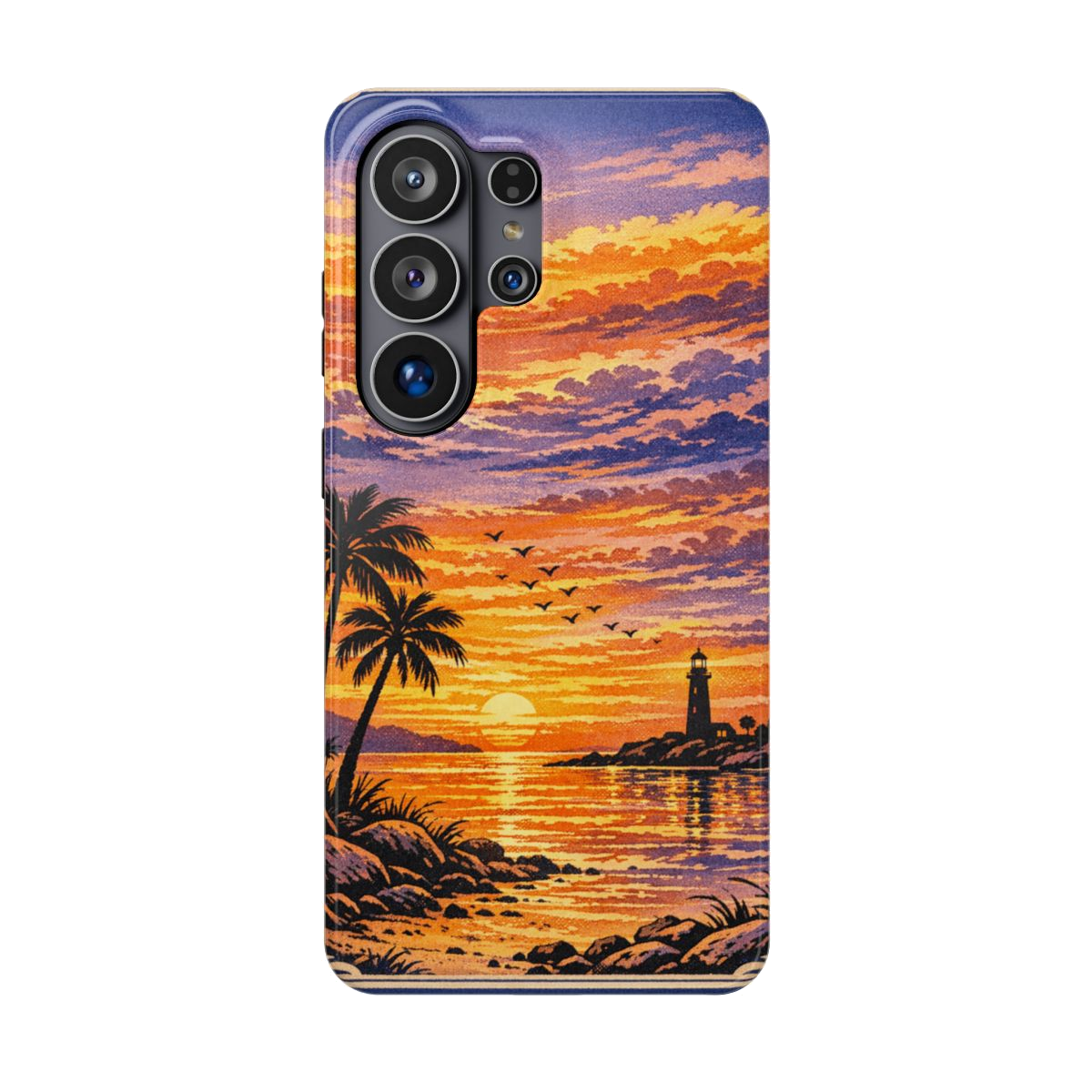 Coastal Dreamscape Print Magnetic Phone Case - Samsung Galaxy S26 Ultra