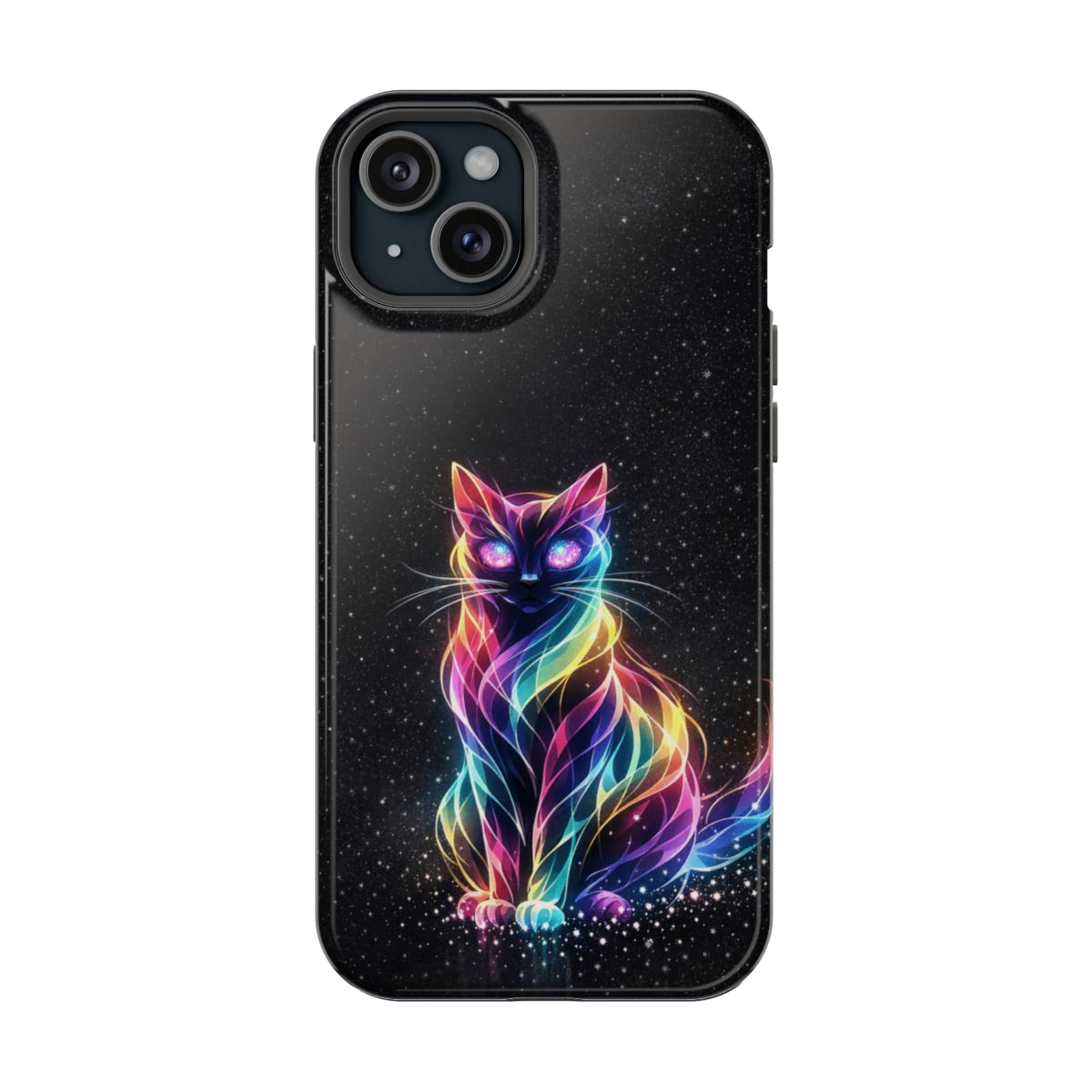 Mystic Aura Cat Magnetic Phone Case - iPhone 15 Plus