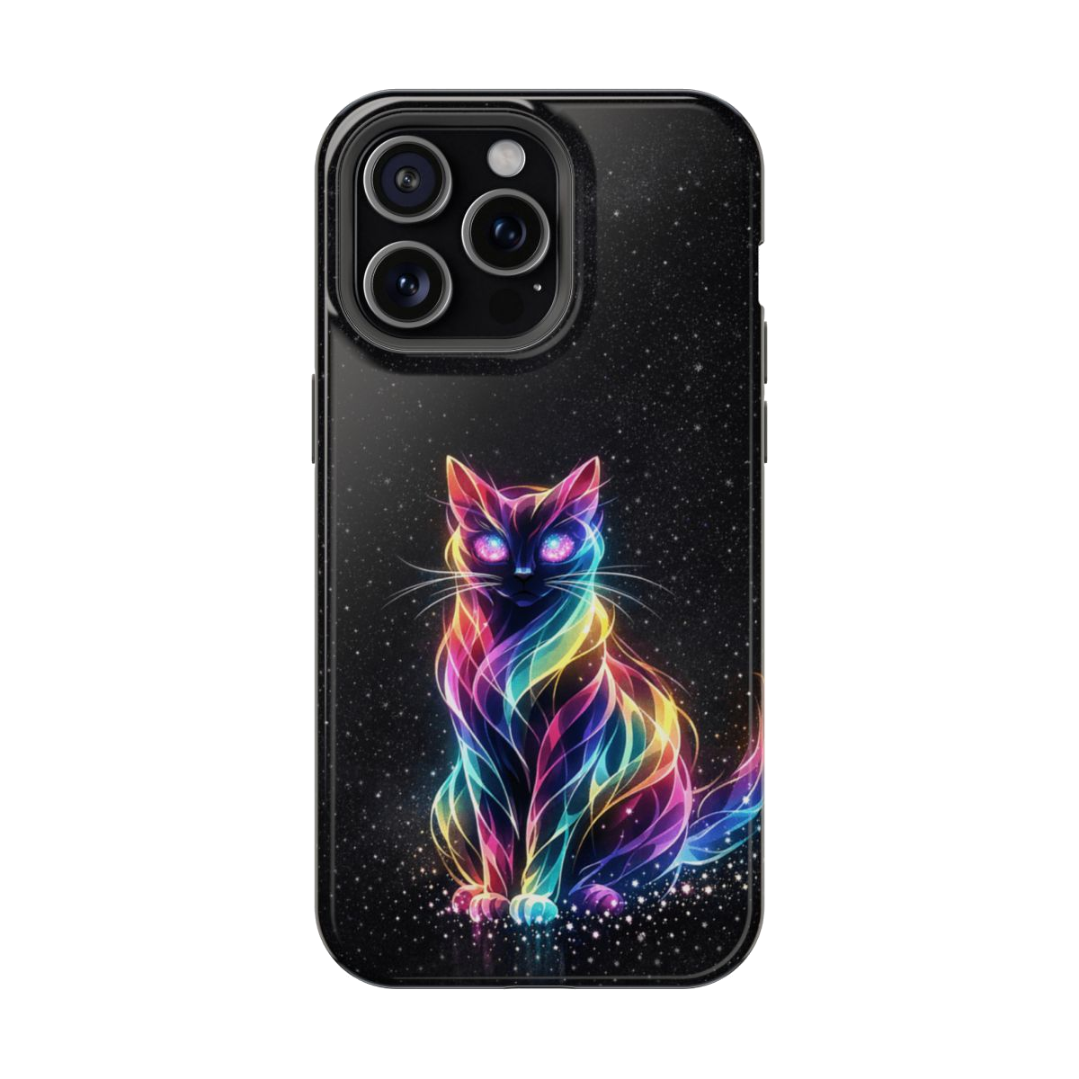 Mystic Aura Cat Magnetic Phone Case - iPhone 15 Pro Max