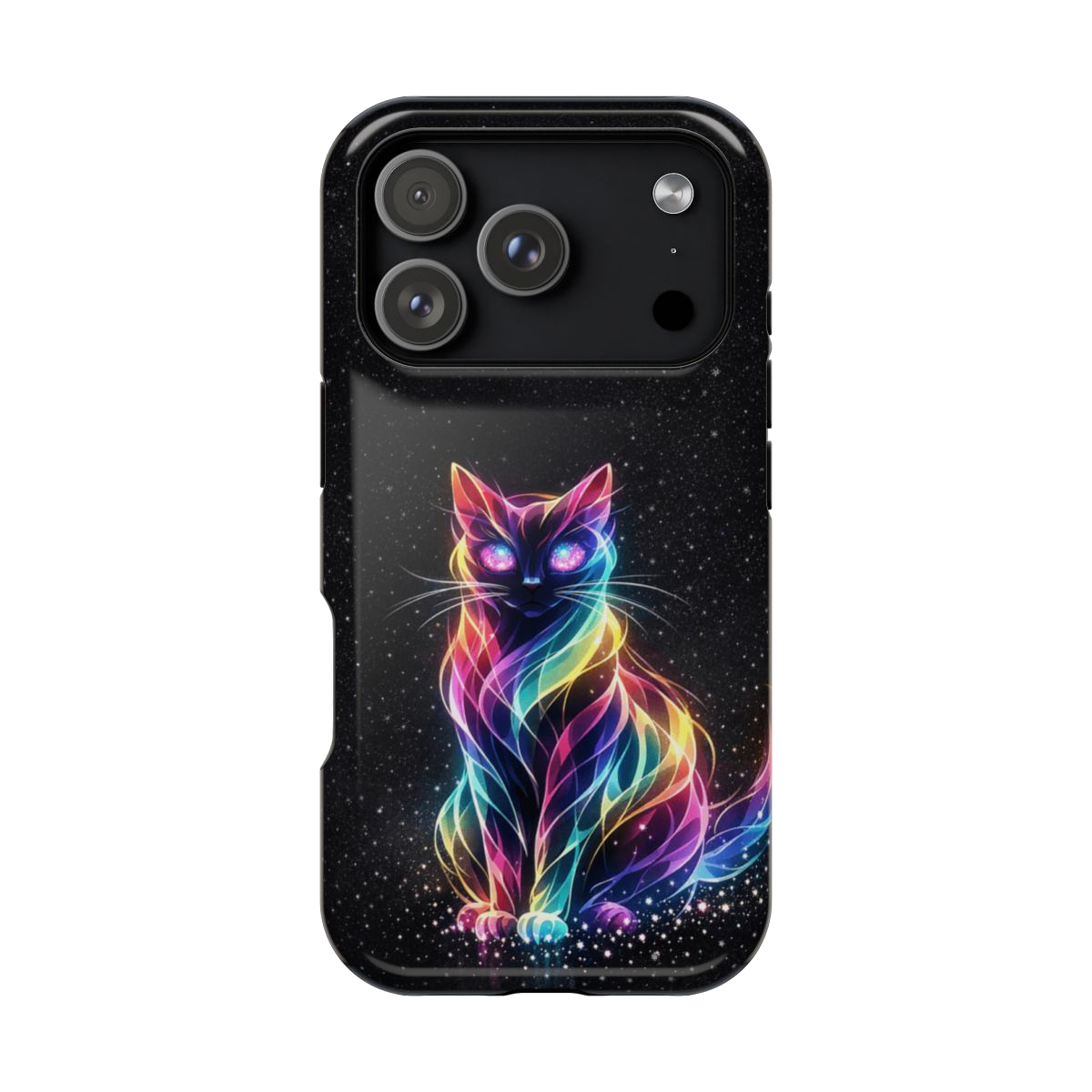 Mystic Aura Cat Magnetic Phone Case - iPhone 17 Pro