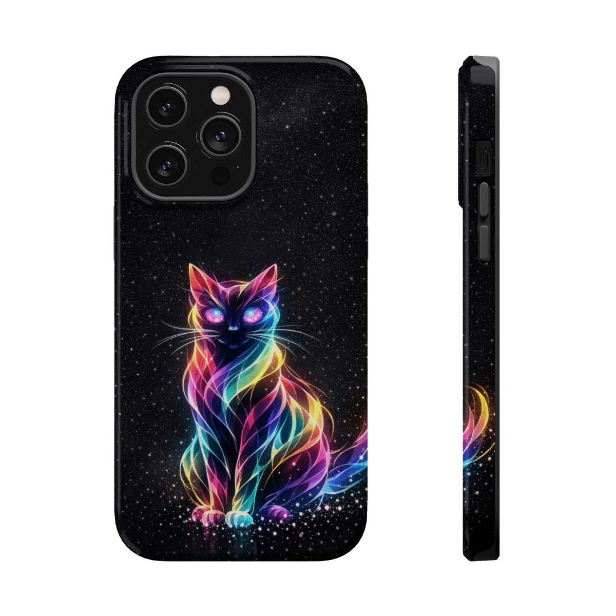 Mystic Aura Cat Magnetic Phone Case - iPhone 14 Pro Max