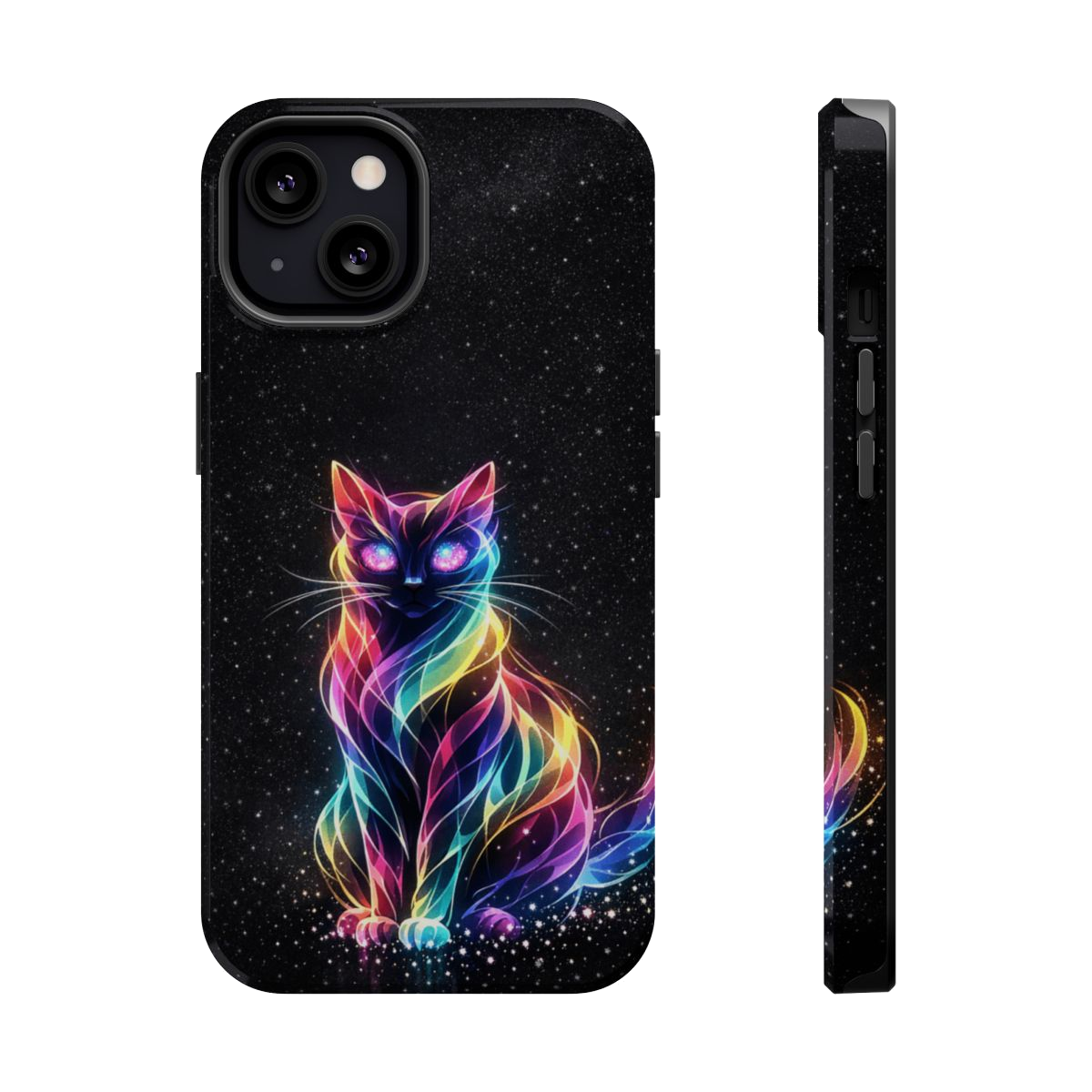 Mystic Aura Cat Magnetic Phone Case - iPhone 13