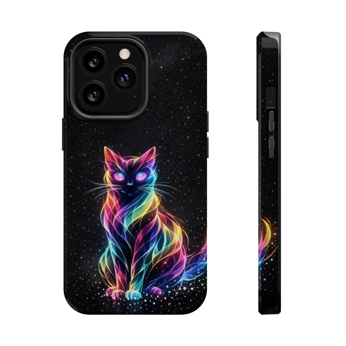 Mystic Aura Cat Magnetic Phone Case - iPhone 13 Pro