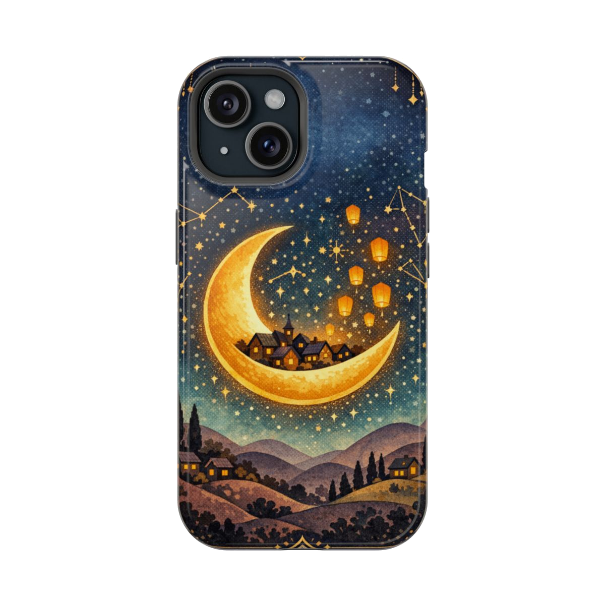 Celestial Dreamscape Magnetic Phone Case - iPhone 15