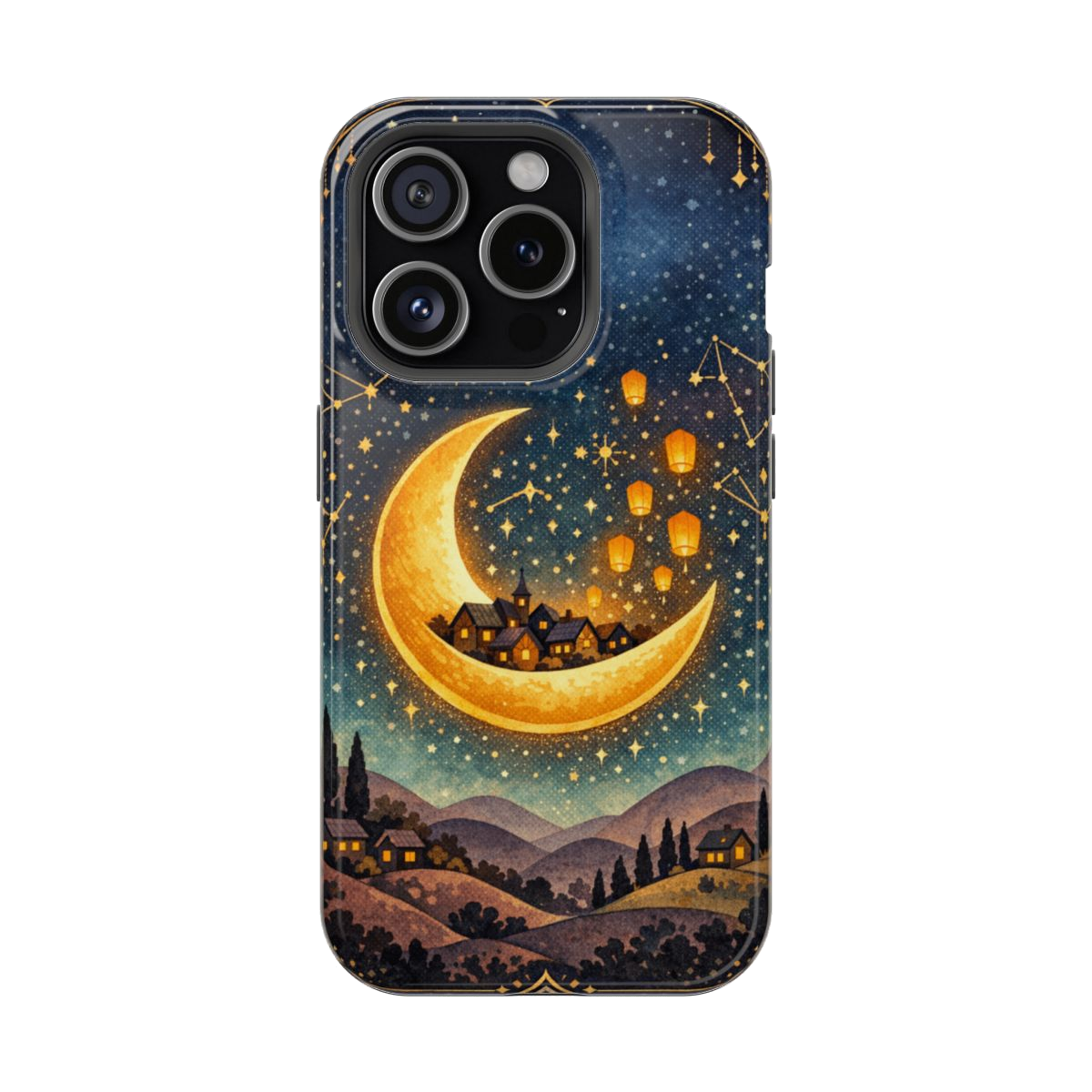 Celestial Dreamscape Magnetic Phone Case - iPhone 15 Pro