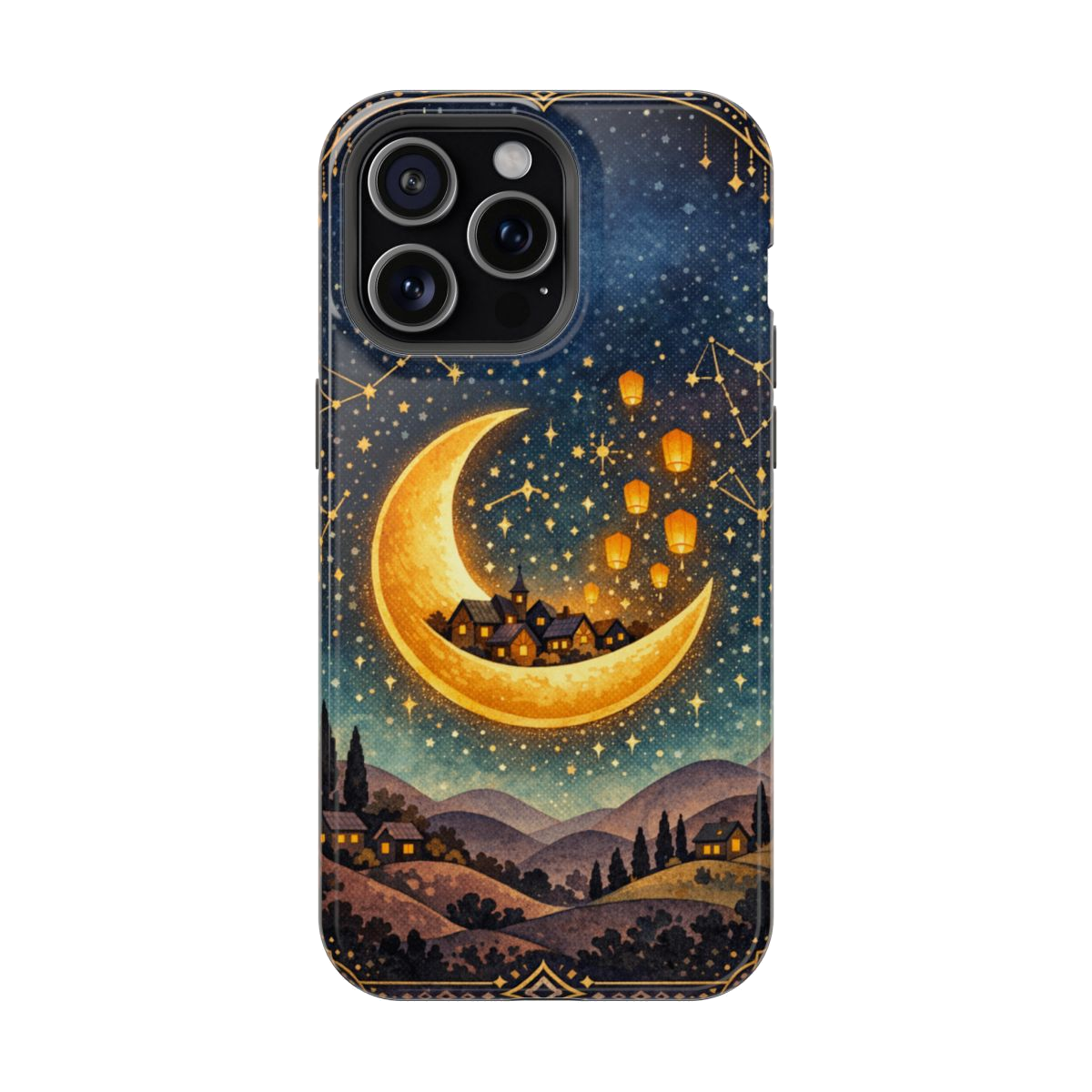 Celestial Dreamscape Magnetic Phone Case - iPhone 15 Pro Max