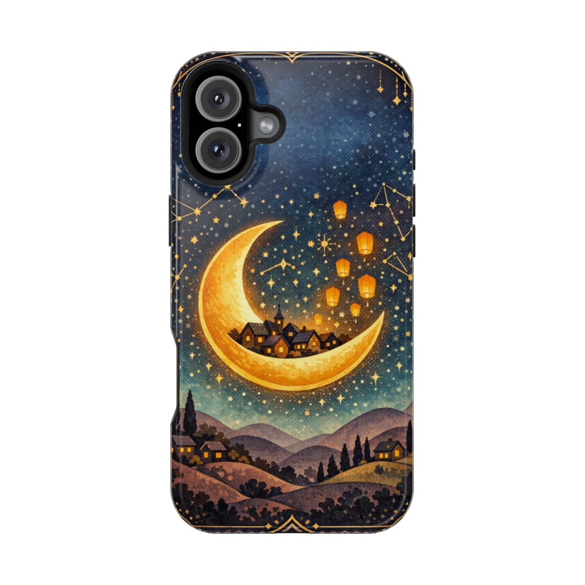 Celestial Dreamscape Magnetic Phone Case - iPhone 16 Plus