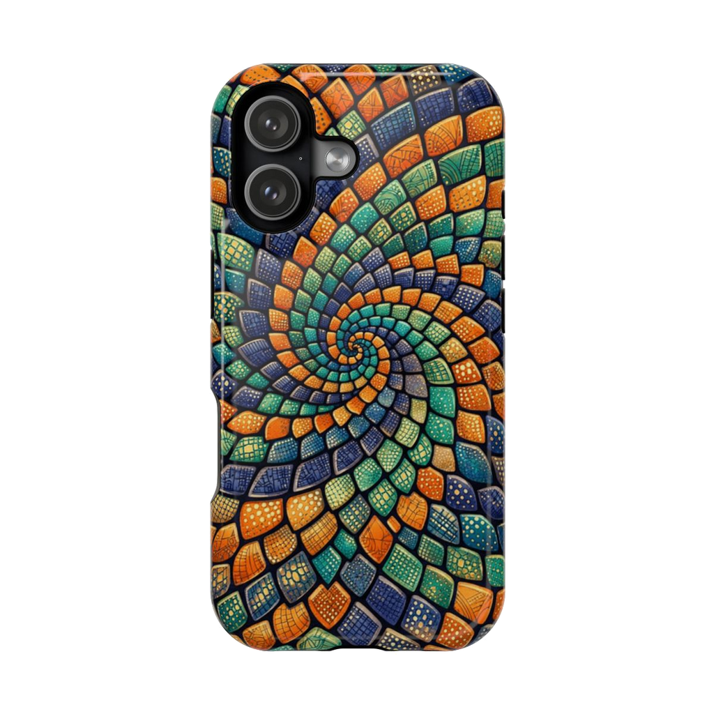 Reptilian Spiral Magnetic Phone Case - iPhone 17