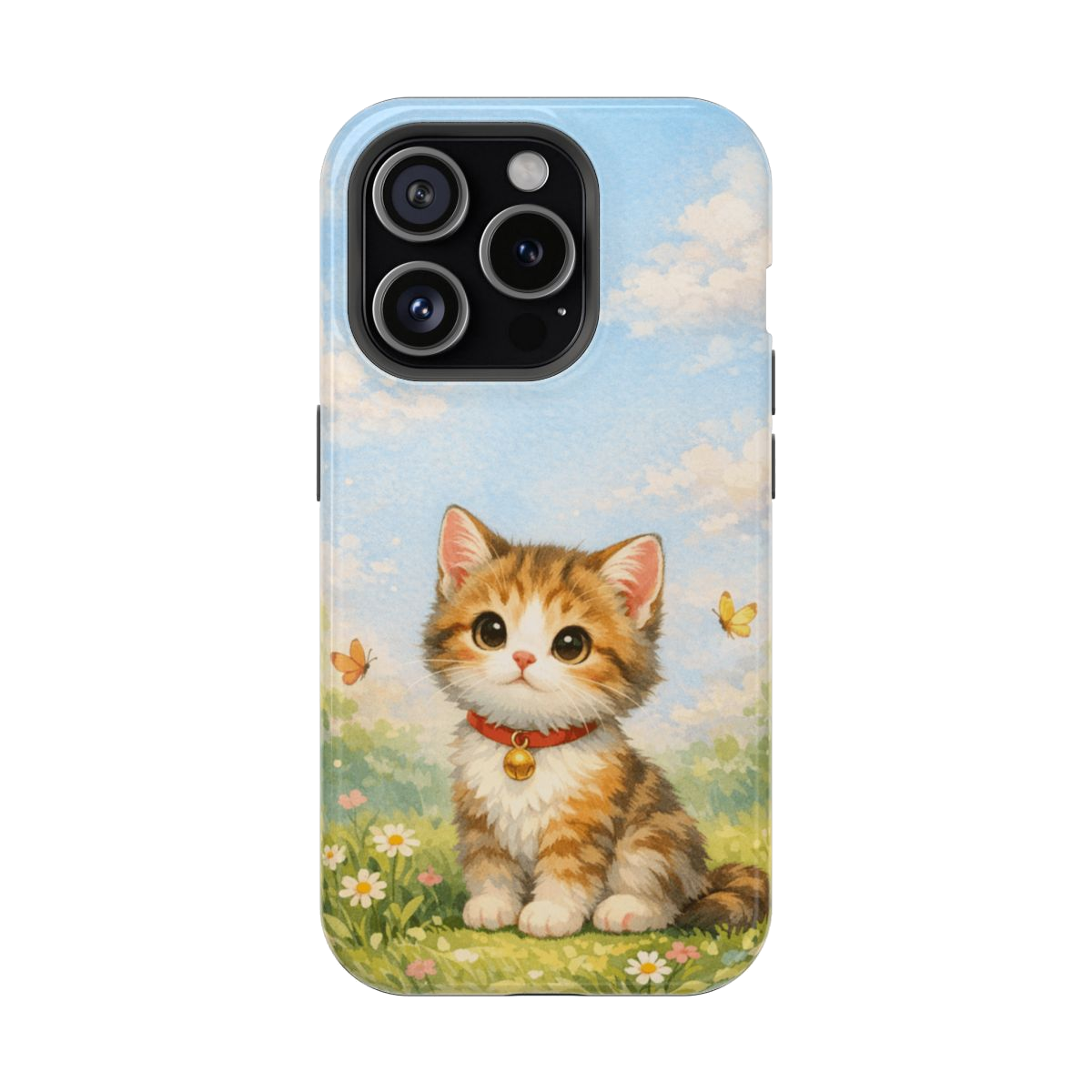 Sweet Kitten Magnetic Phone Case - iPhone 15 Pro