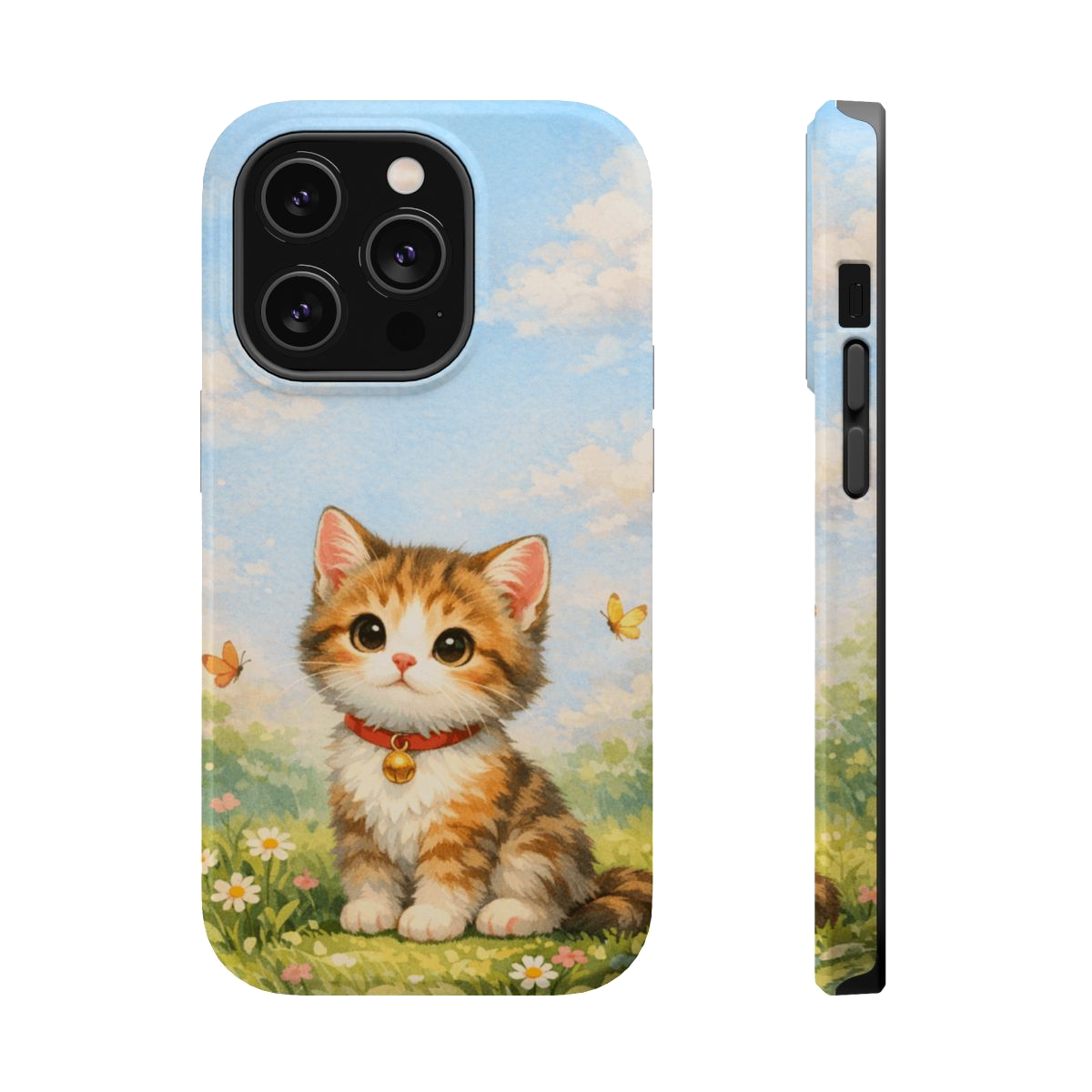 Sweet Kitten Magnetic Phone Case - iPhone 14 Pro