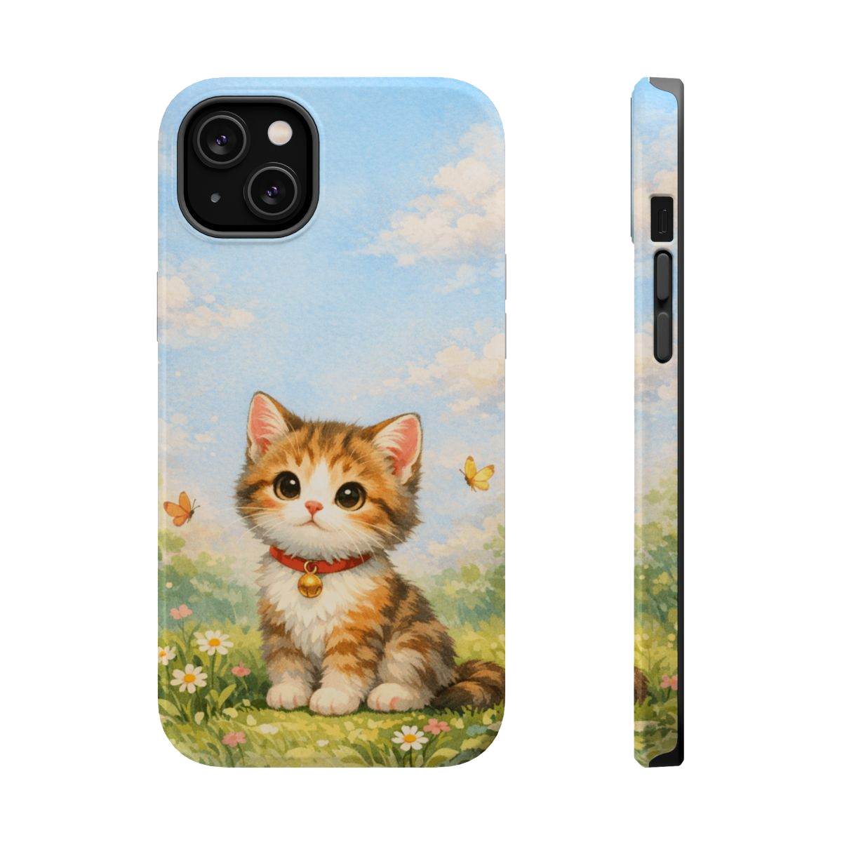 Sweet Kitten Magnetic Phone Case - iPhone 14 Plus
