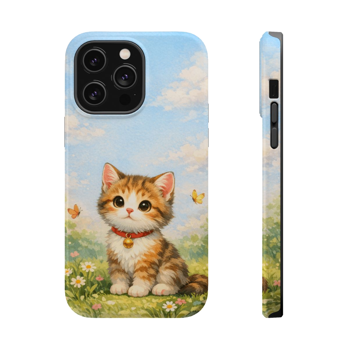 Sweet Kitten Magnetic Phone Case - iPhone 14 Pro Max