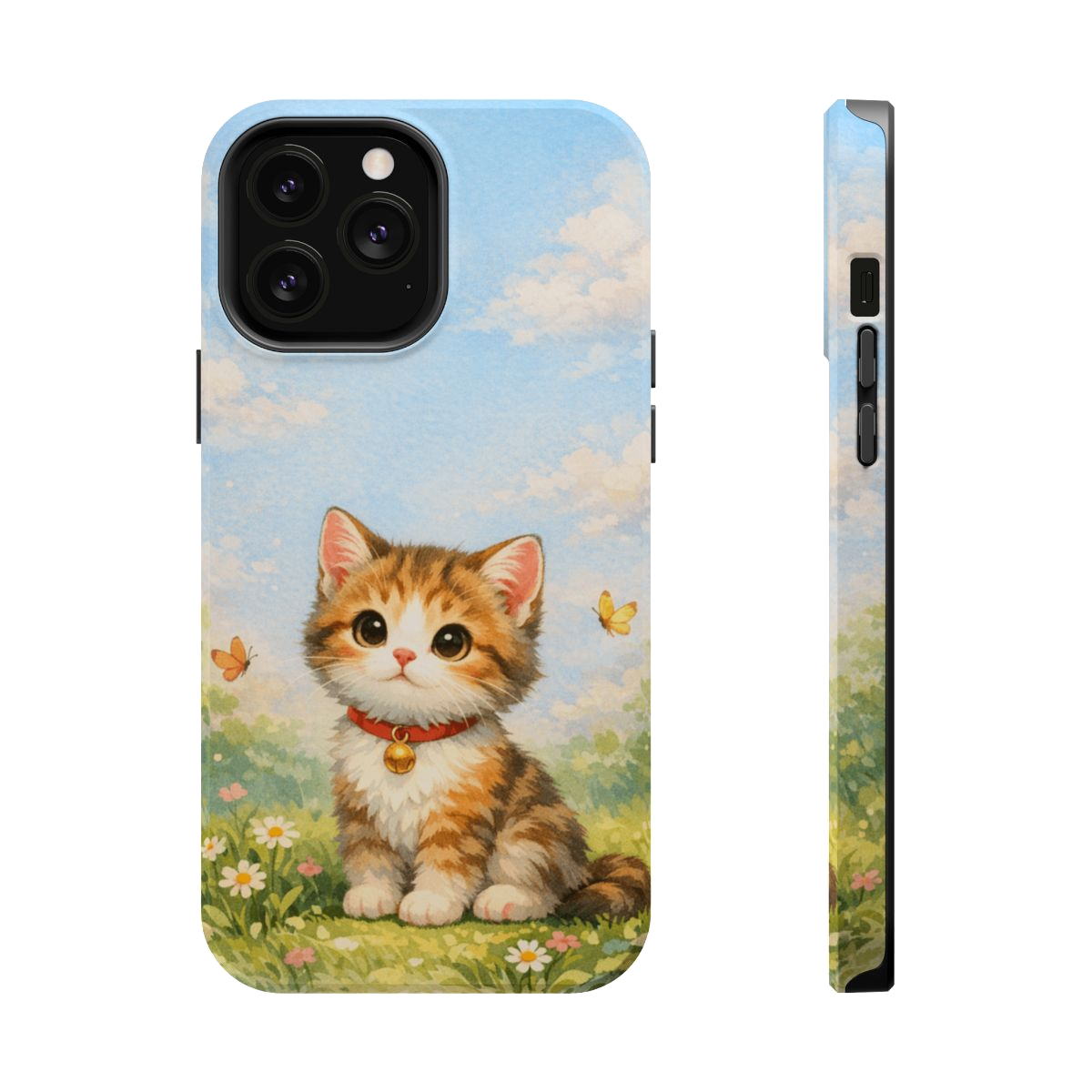 Sweet Kitten Magnetic Phone Case - iPhone 13 Pro Max