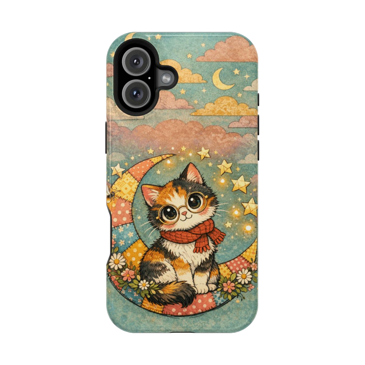 Charming Cat Magnetic Phone Case - iPhone 16 Plus