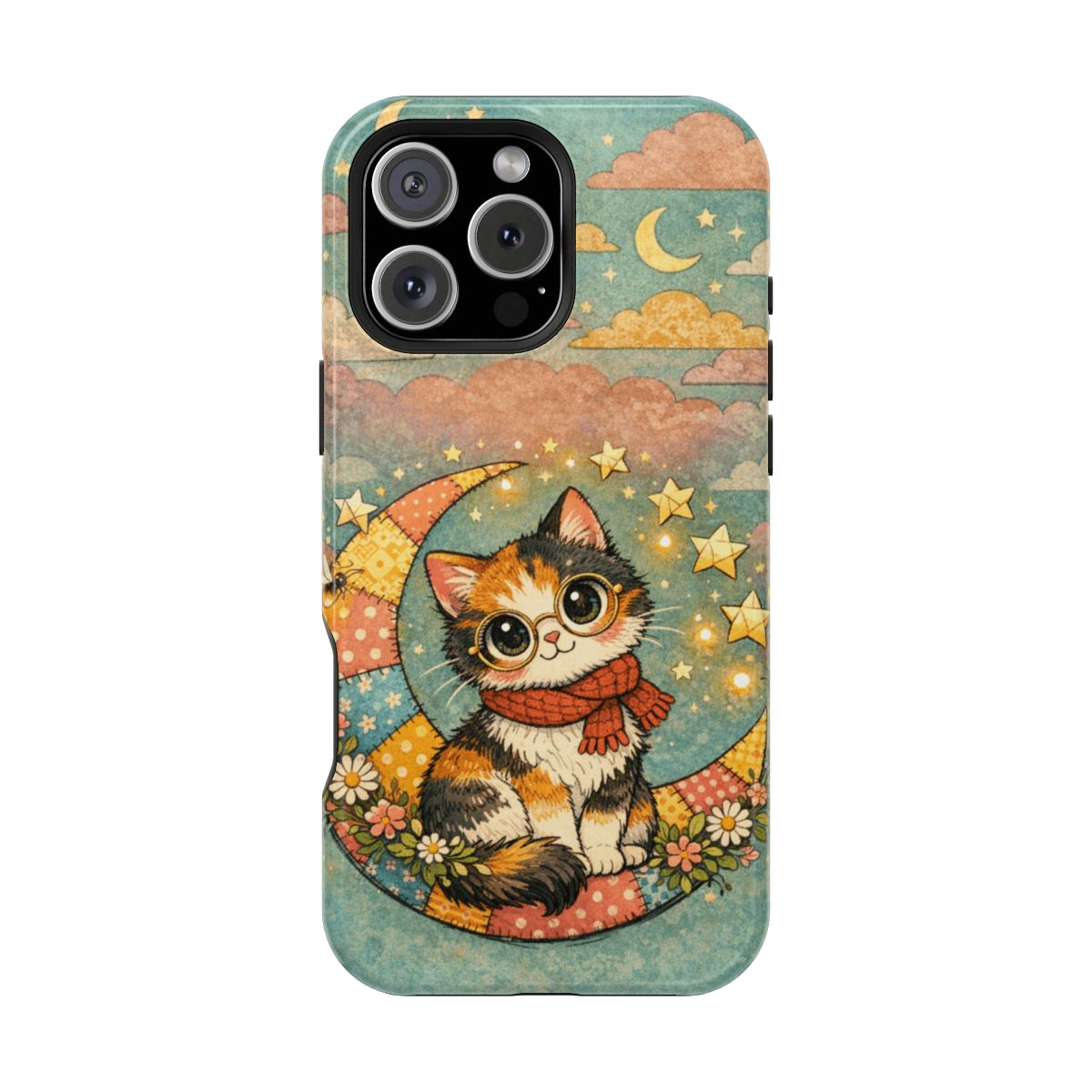 Charming Cat Magnetic Phone Case - iPhone 16 Pro Max