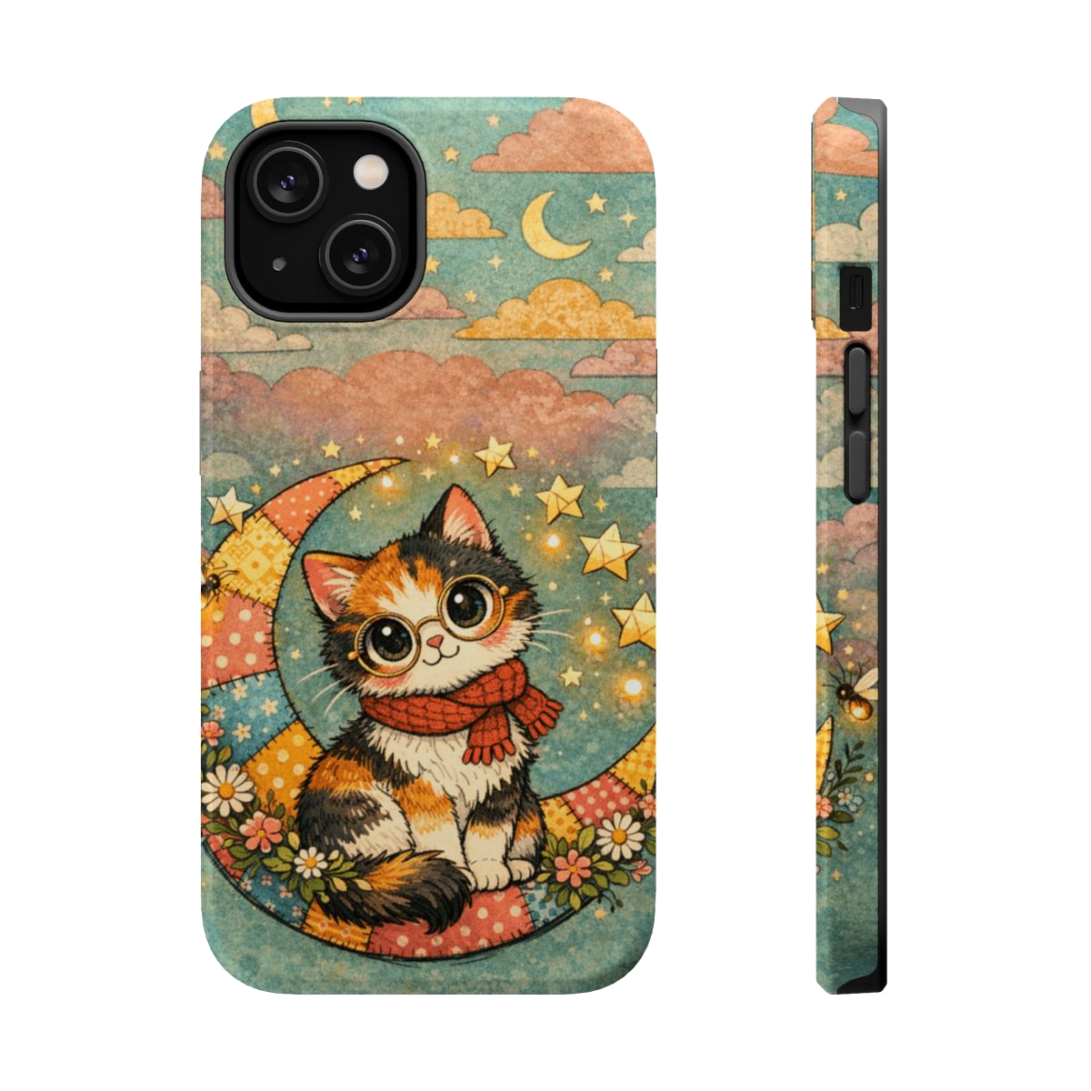 Charming Cat Magnetic Phone Case - iPhone 14