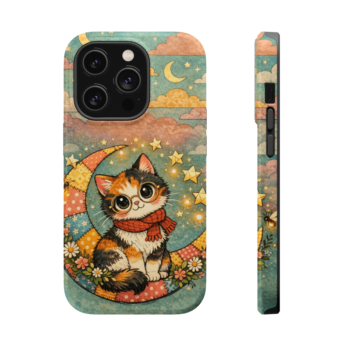 Charming Cat Magnetic Phone Case - iPhone 14 Pro