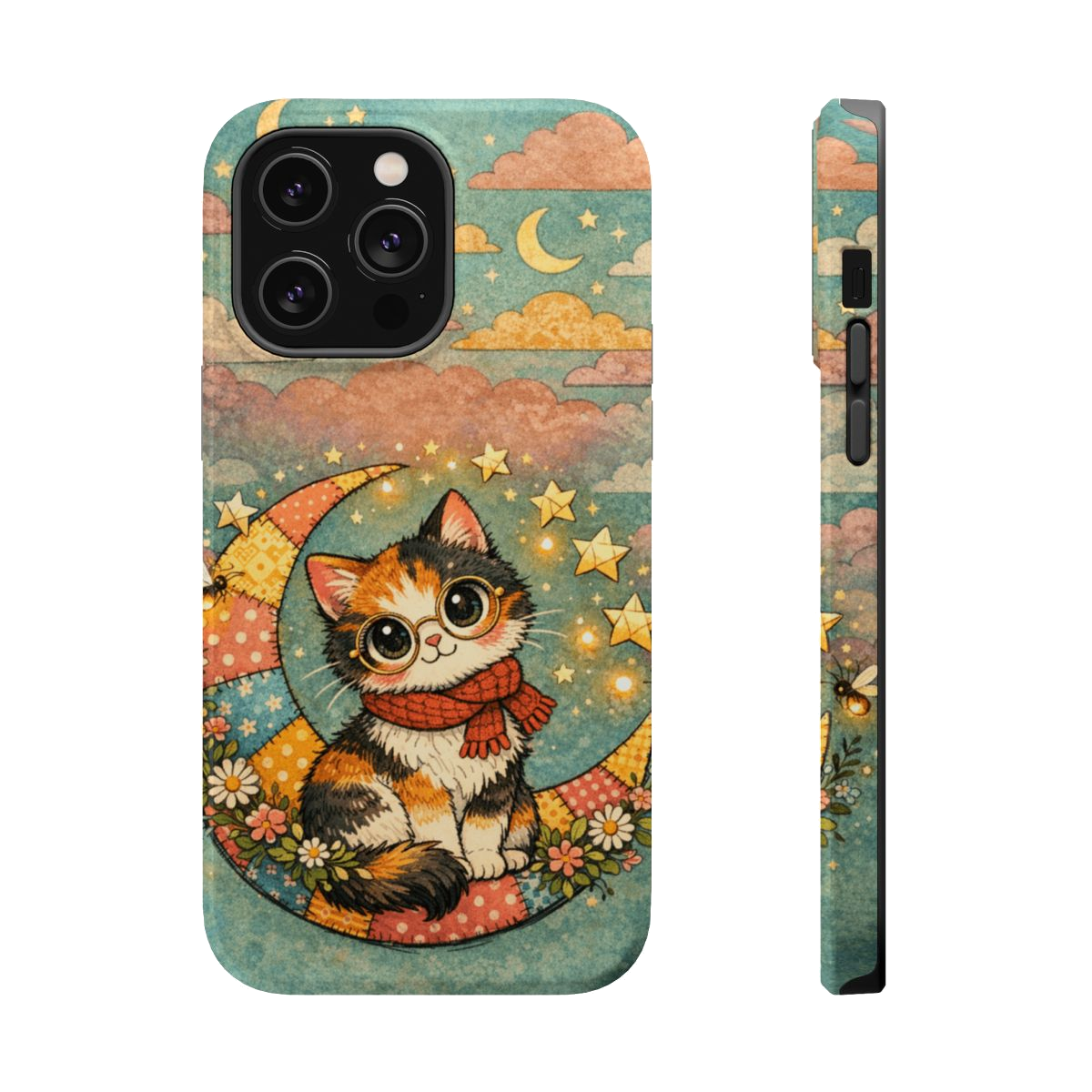 Charming Cat Magnetic Phone Case - iPhone 14 Pro Max