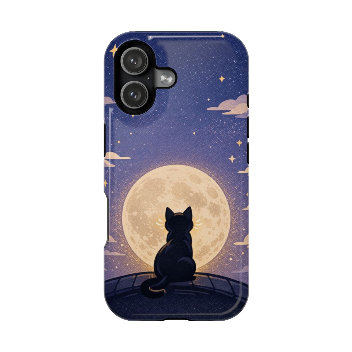 Full Moon Feline  Magnetic Phone Case - iPhone 17