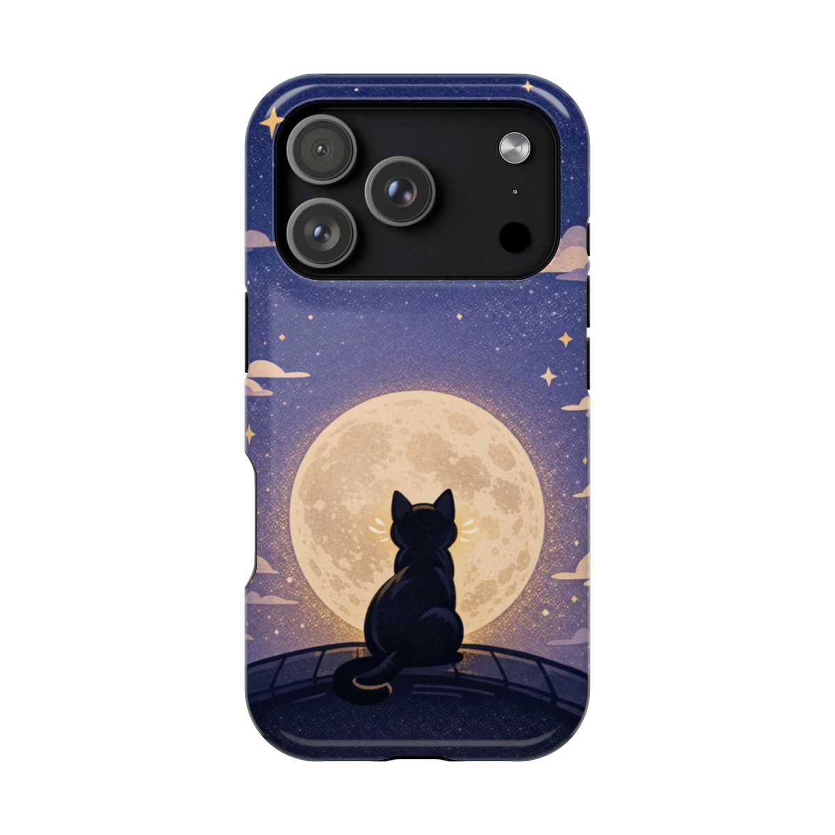 Full Moon Feline  Magnetic Phone Case - iPhone 17 Pro
