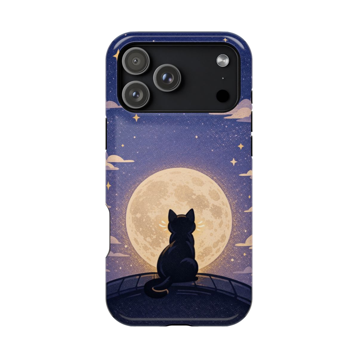 Full Moon Feline  Magnetic Phone Case - iPhone 17 Pro Max