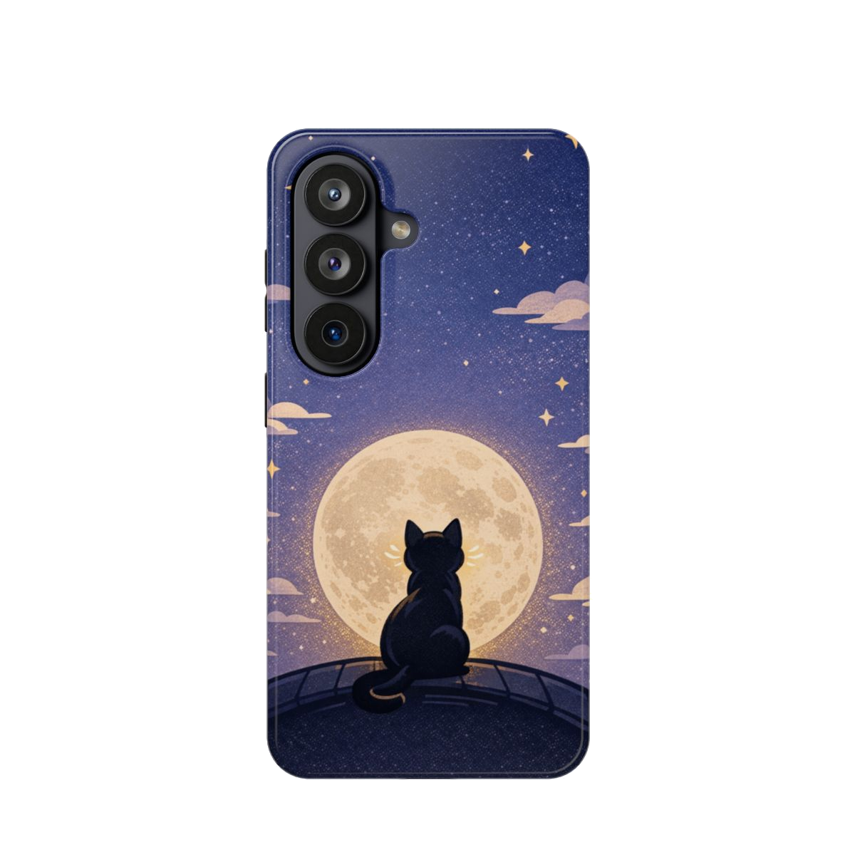 Full Moon Feline  Magnetic Phone Case - Samsung Galaxy S26