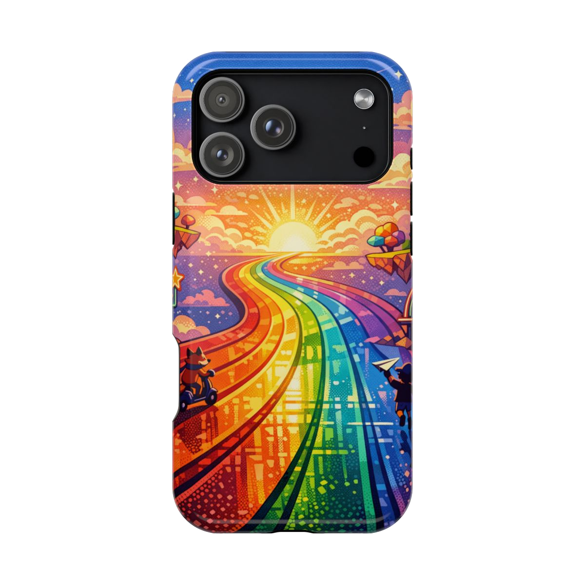 Rainbow Highway Magnetic Phone Case - iPhone 17 Pro Max