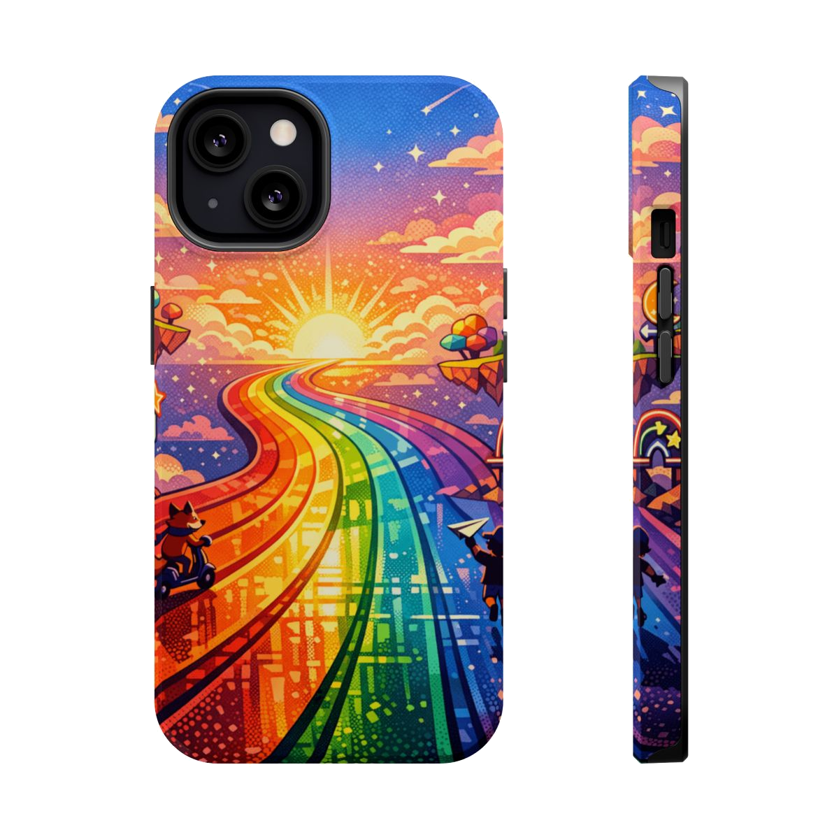 Rainbow Highway Magnetic Phone Case - iPhone 13