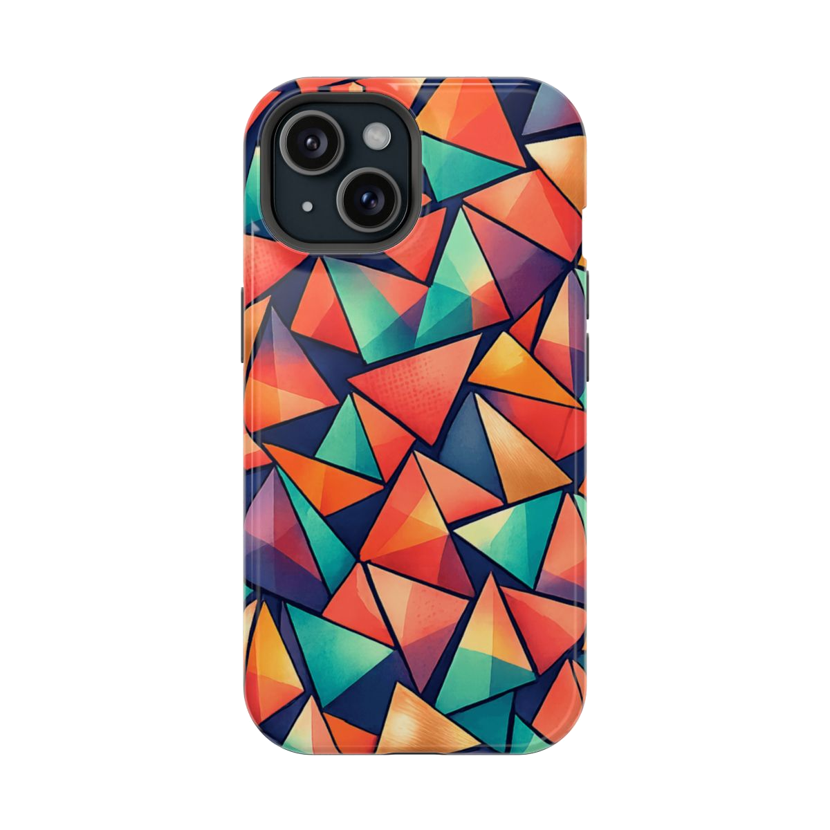 Geometric Madness Magnetic Phone Case - iPhone 15