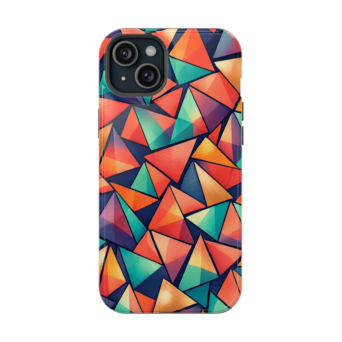 Geometric Madness Magnetic Phone Case - iPhone 15 Plus