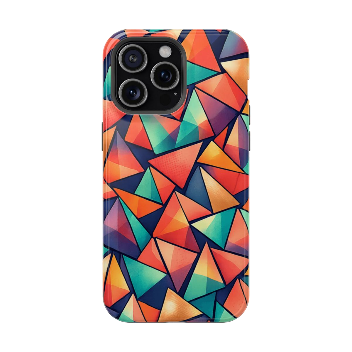 Geometric Madness Magnetic Phone Case - iPhone 15 Pro Max