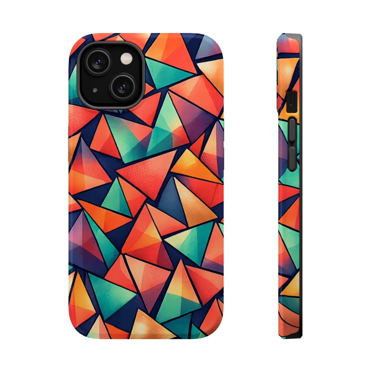 Geometric Madness Magnetic Phone Case - iPhone 14