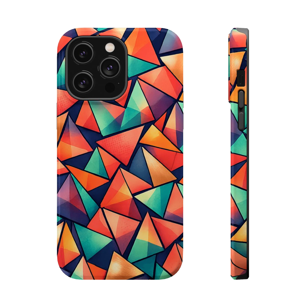 Geometric Madness Magnetic Phone Case - iPhone 14 Pro Max