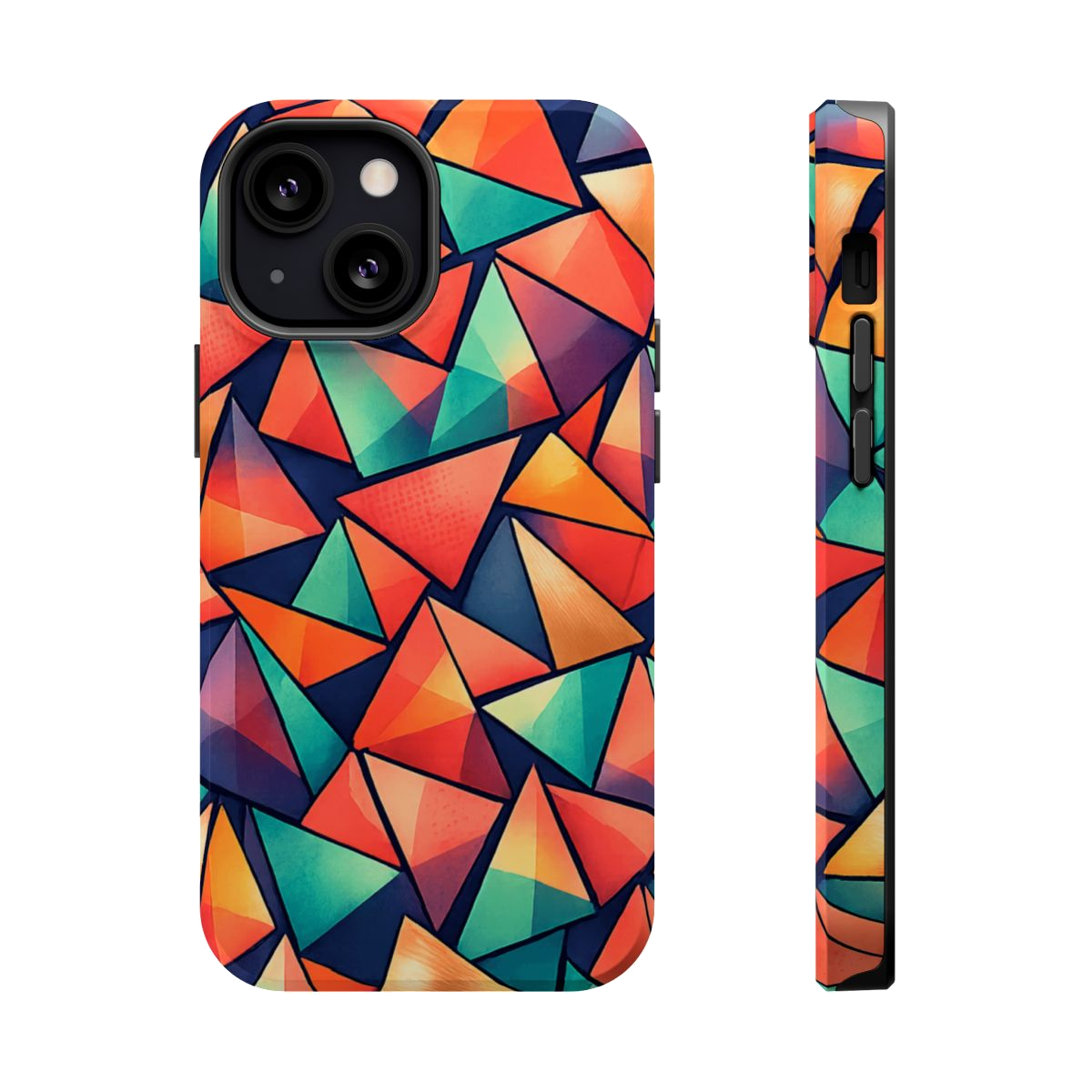 Geometric Madness Magnetic Phone Case - iPhone 13 Mini
