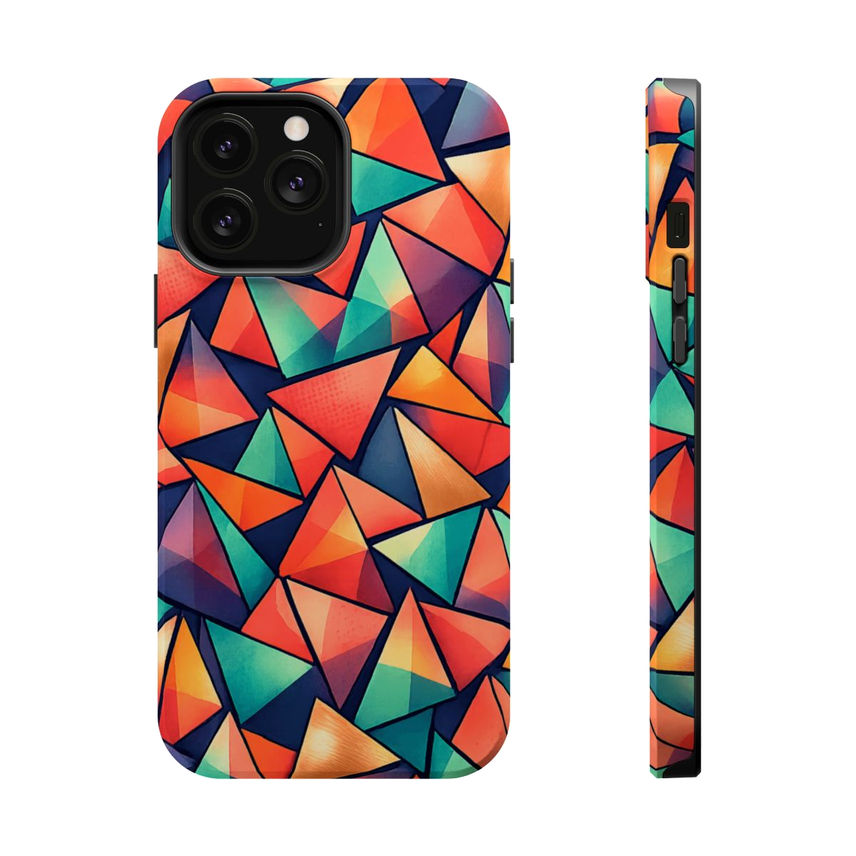 Geometric Madness Magnetic Phone Case - iPhone 13 Pro Max