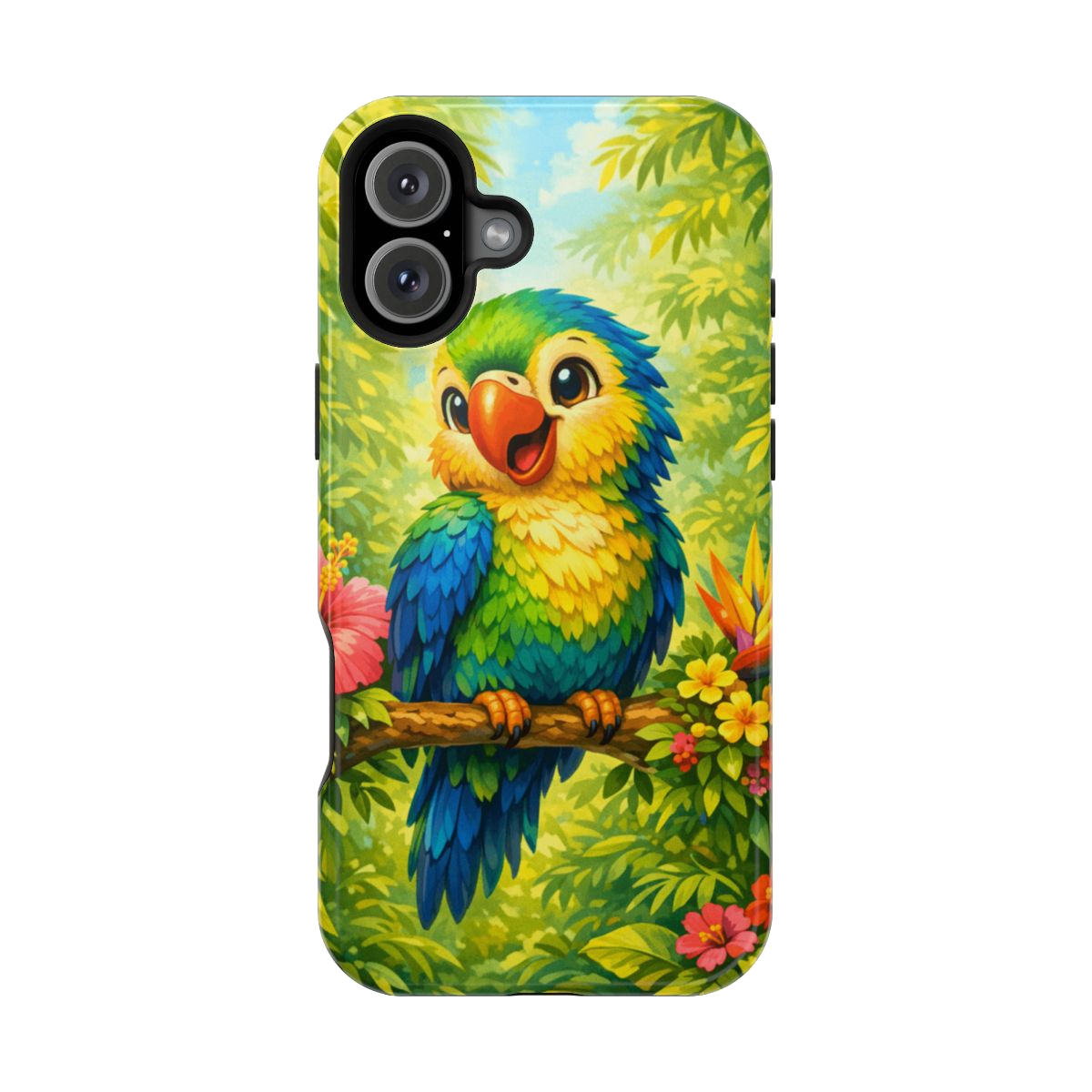 Cheery Parrot Magnetic Phone Case - iPhone 16 Plus