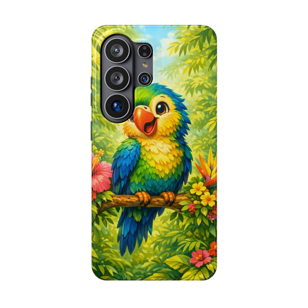 Cheery Parrot Magnetic Phone Case - Samsung Galaxy S26 Ultra