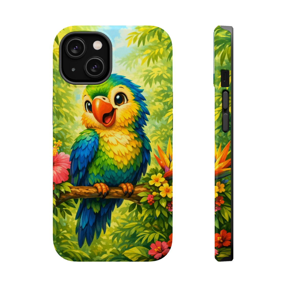 Cheery Parrot Magnetic Phone Case - iPhone 14