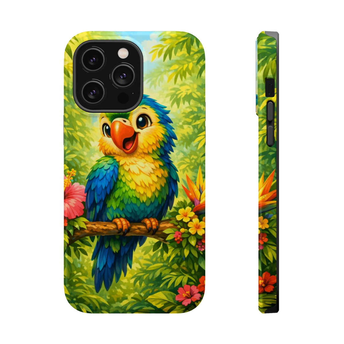 Cheery Parrot Magnetic Phone Case - iPhone 14 Pro Max
