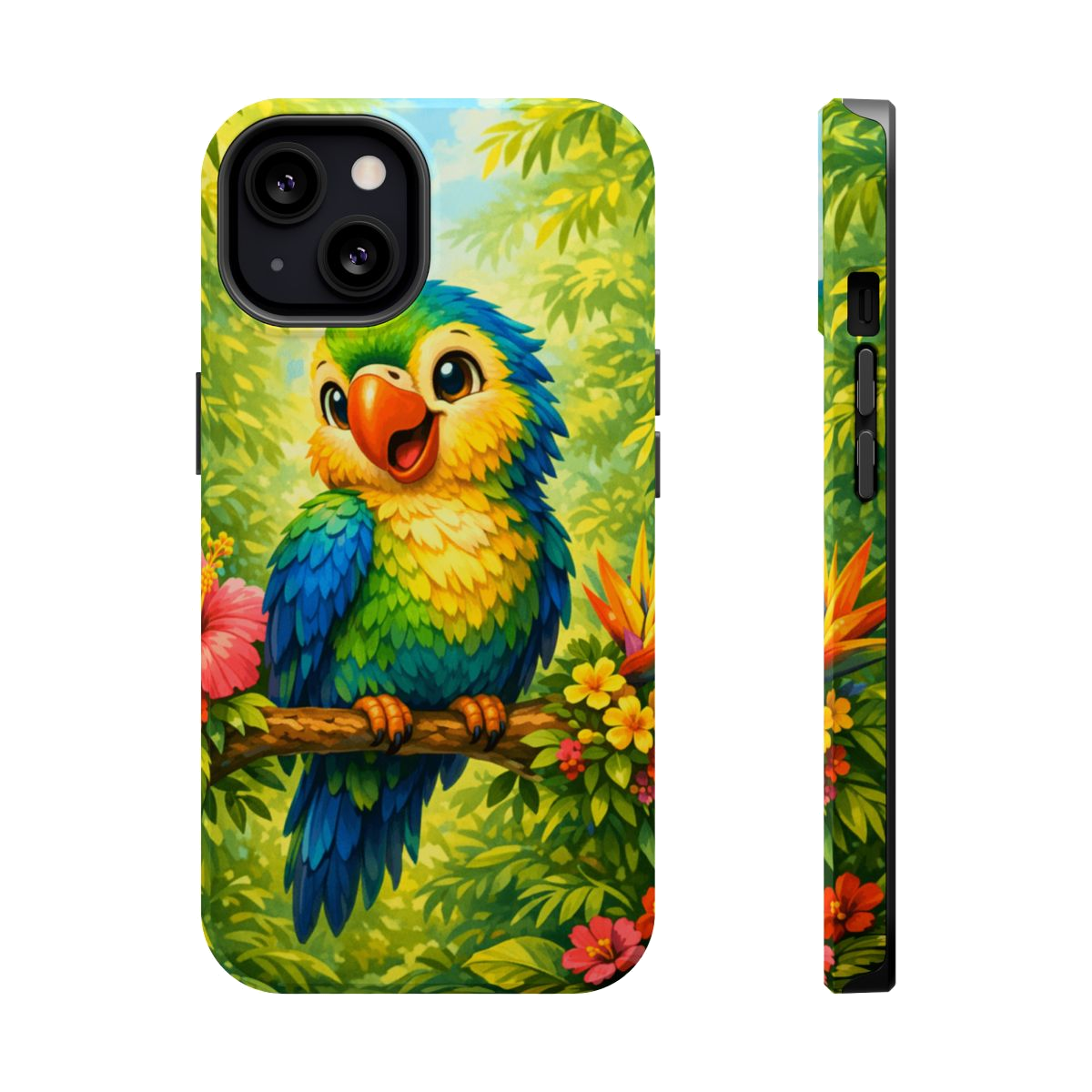 Cheery Parrot Magnetic Phone Case - iPhone 13