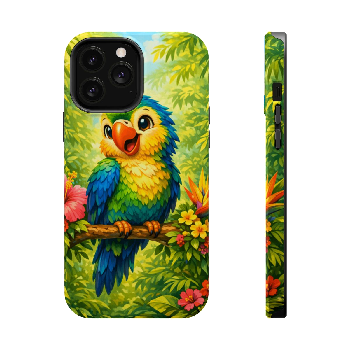 Cheery Parrot Magnetic Phone Case - iPhone 13 Pro Max
