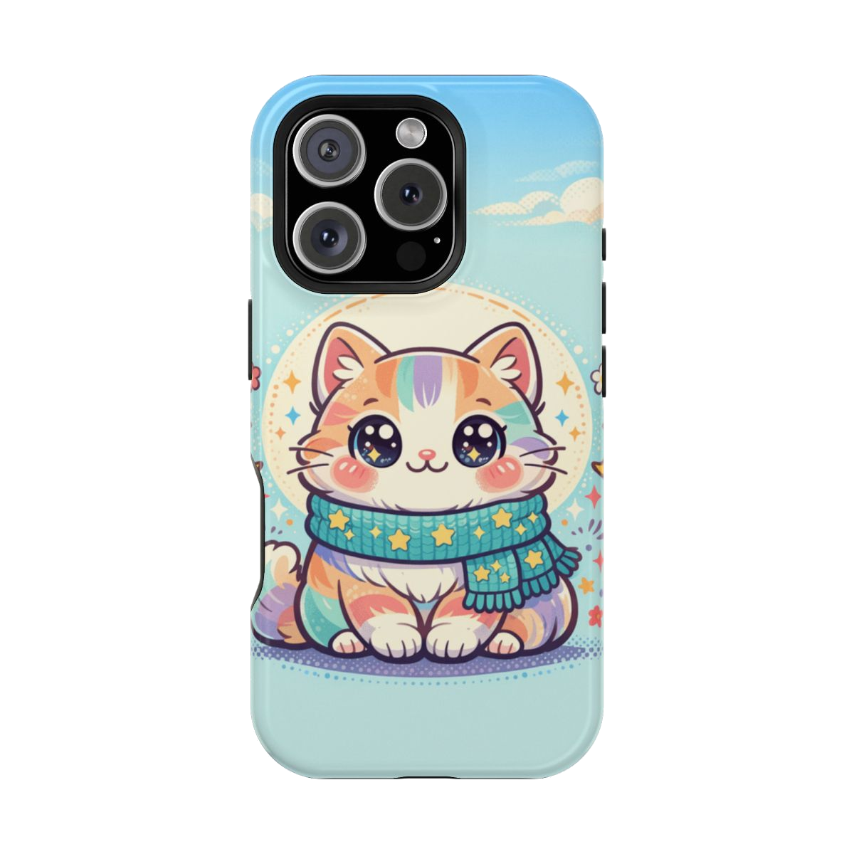 Happy Kitty Magnetic Phone Case - iPhone 16 Pro