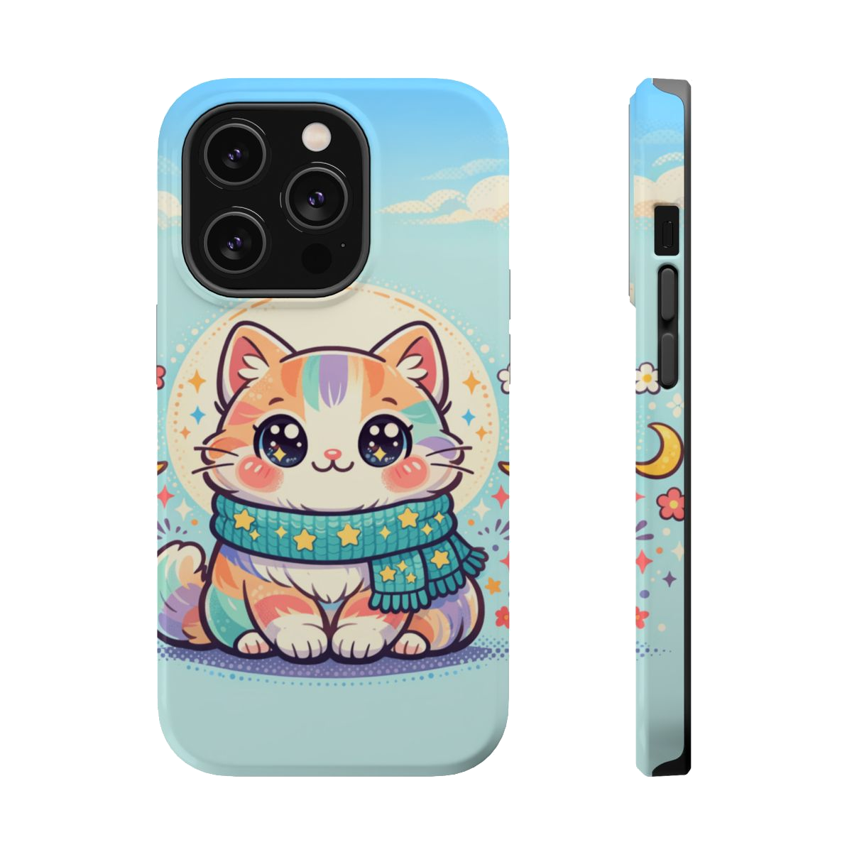 Happy Kitty Magnetic Phone Case - iPhone 14 Pro