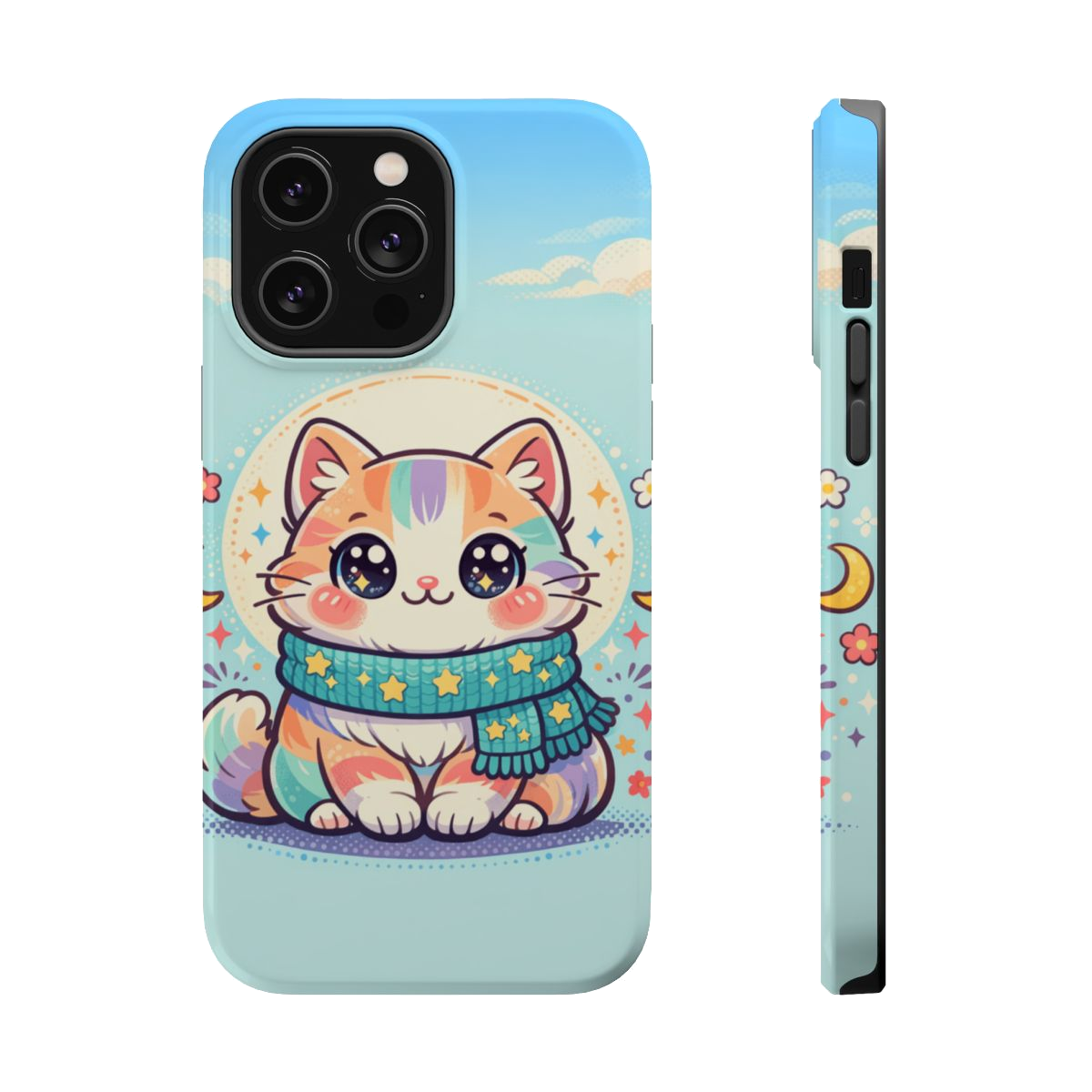 Happy Kitty Magnetic Phone Case - iPhone 14 Pro Max
