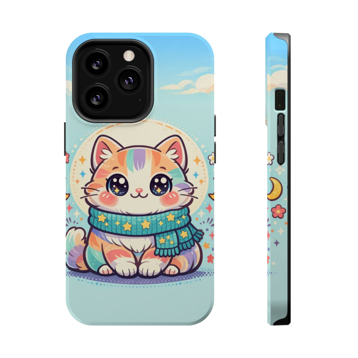 Happy Kitty Magnetic Phone Case - iPhone 13 Pro