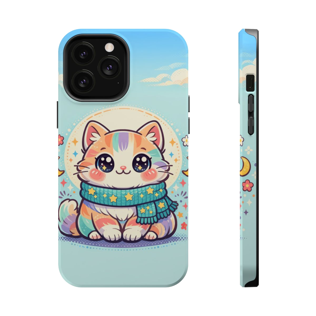 Happy Kitty Magnetic Phone Case - iPhone 13 Pro Max